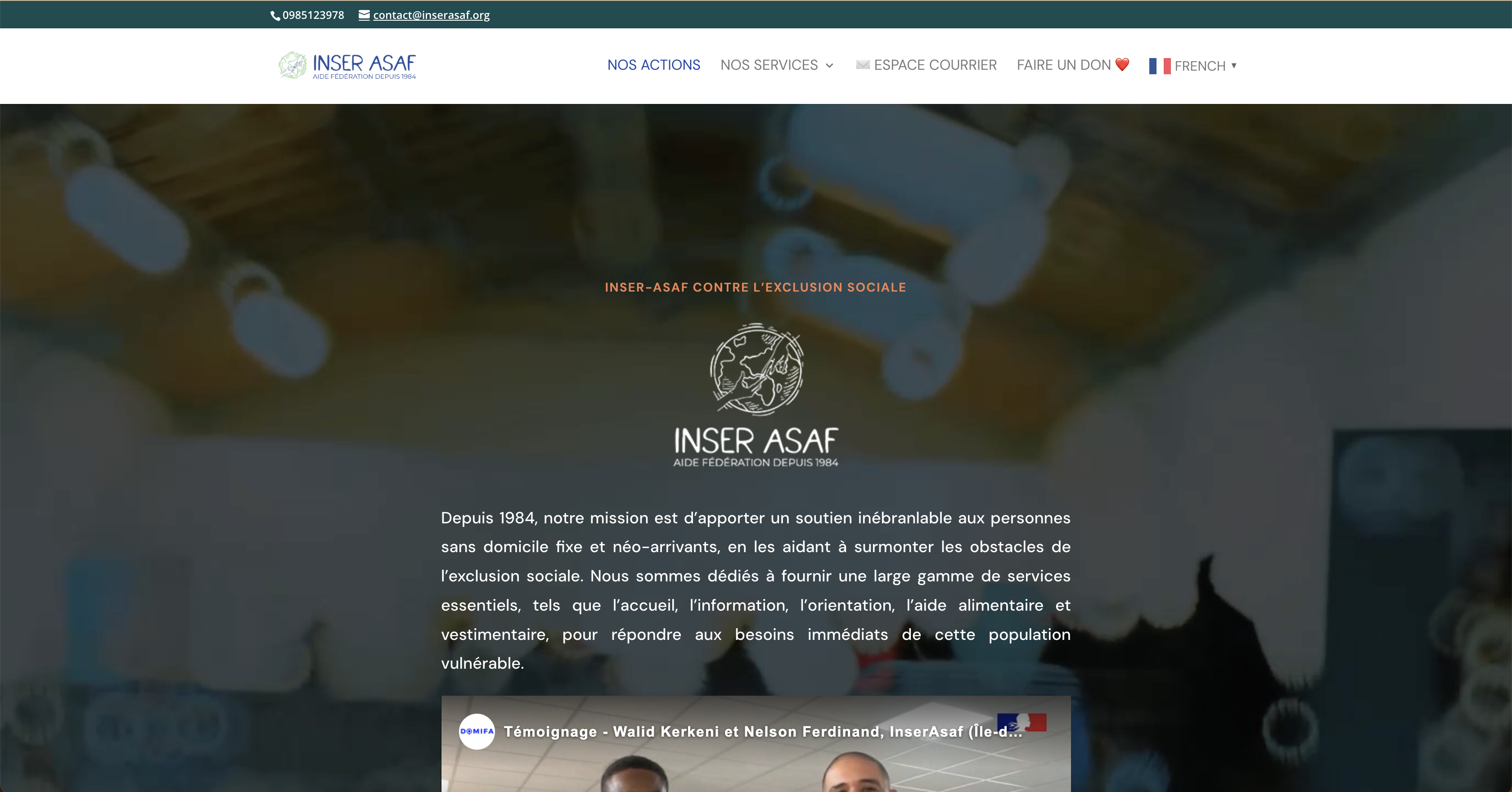 InserAsaf – site web
